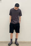 isaac sellam calfskin shorts INTUITIF-JERSEY